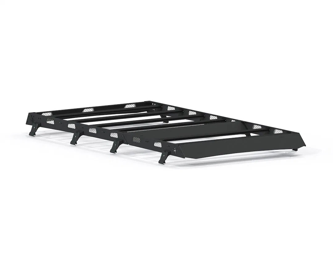 518RRS81B – ROAD ARMOR Roof Rack, Roof Channel Mount Bolt-On Modular Powder Coated Black Steel